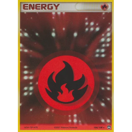 Fire Energy (Reverse Holo)