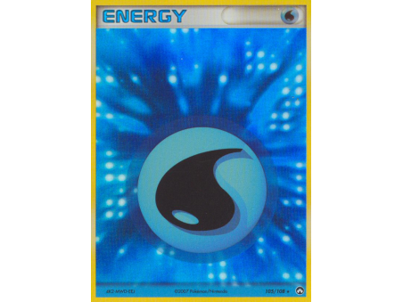 Water Energy (Reverse Holo)