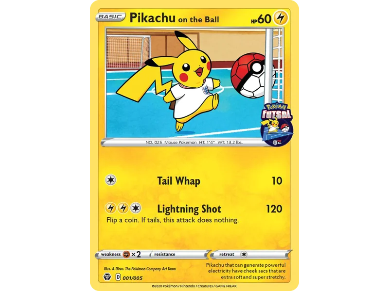 Pikachu on the Ball