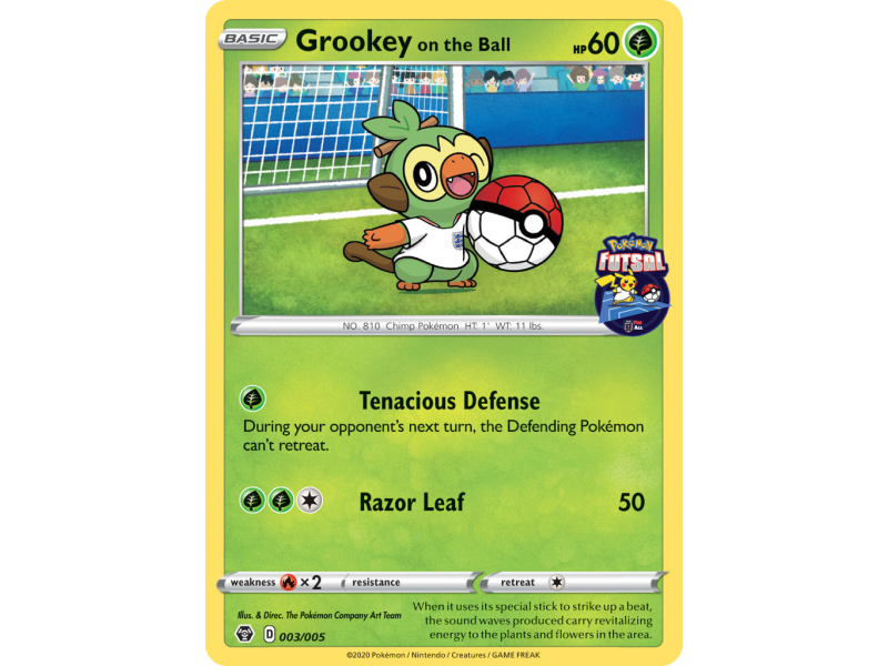 Grookey on the Ball