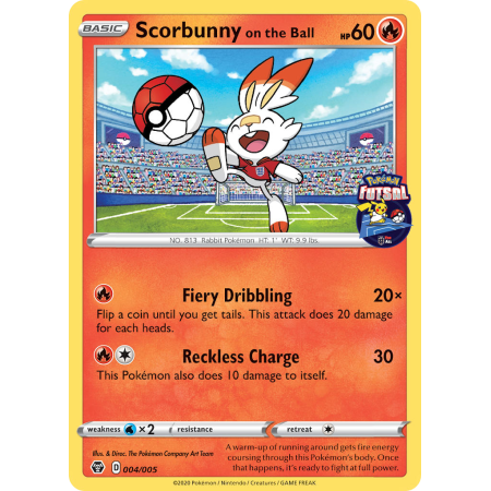 Scorbunny on the Ball