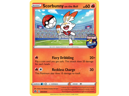 Scorbunny on the Ball
