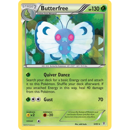 Butterfree (Reverse Holo)