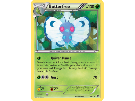 Butterfree (Reverse Holo)