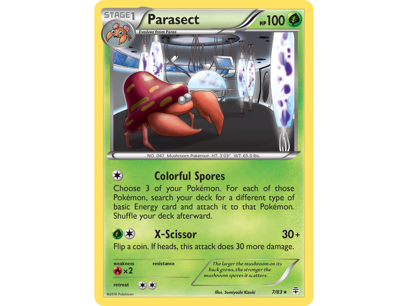 Parasect (Reverse Holo)