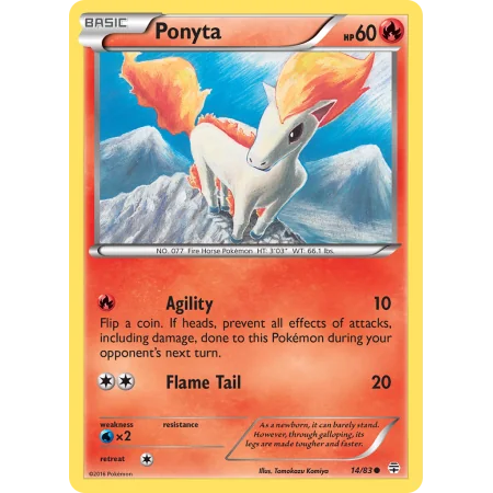 Ponyta (Reverse Holo)