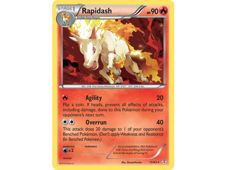 Rapidash (Reverse Holo)