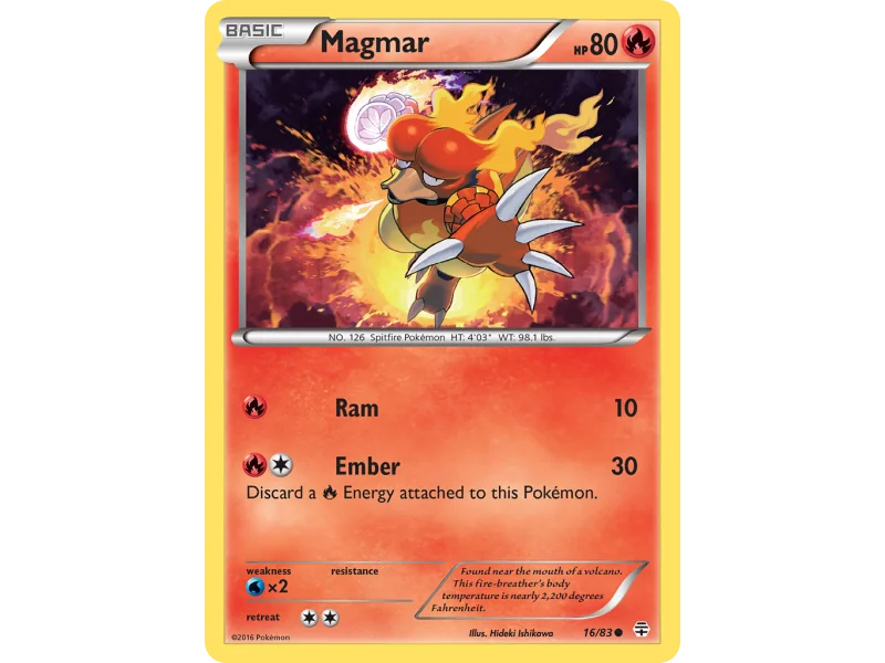 Magmar (Reverse Holo)