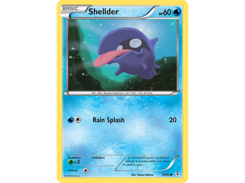 Shellder (Reverse Holo)
