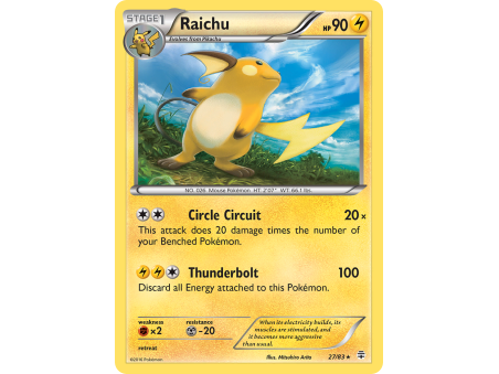 Raichu (Reverse Holo)