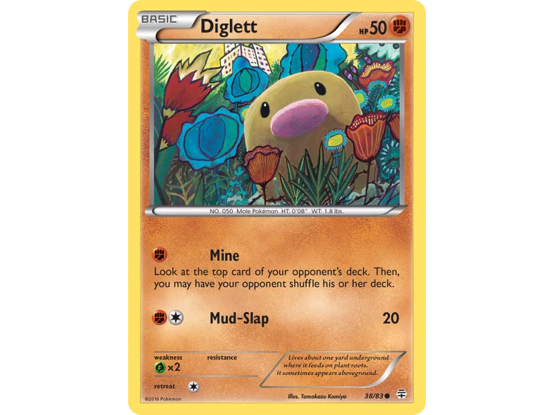 Diglett (Reverse Holo)