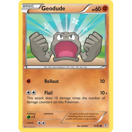 Geodude (Reverse Holo)