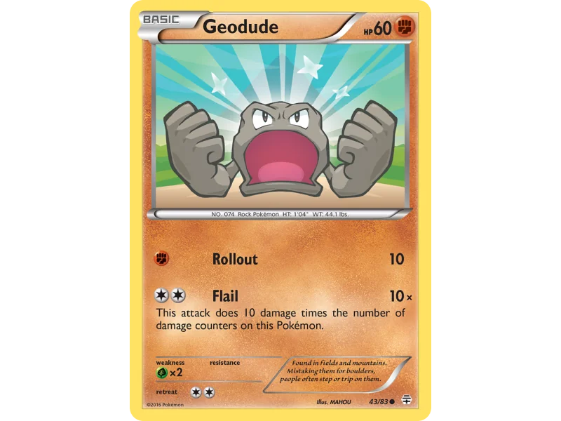 Geodude (Reverse Holo)