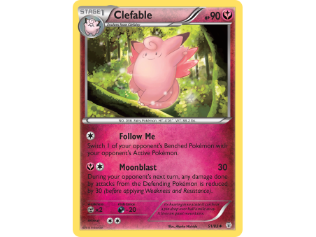 Clefable (Reverse Holo)