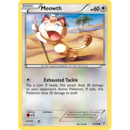 Meowth (Reverse Holo)