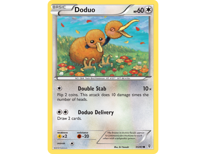Doduo (Reverse Holo)