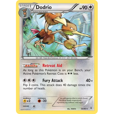 Dodrio (Reverse Holo)