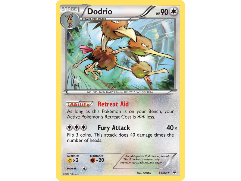 Dodrio (Reverse Holo)