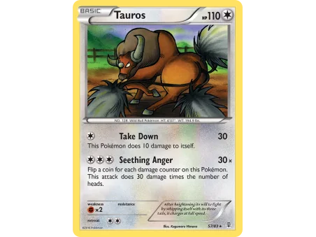 Tauros (Reverse Holo)