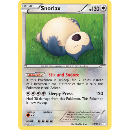 Snorlax (Reverse Holo)