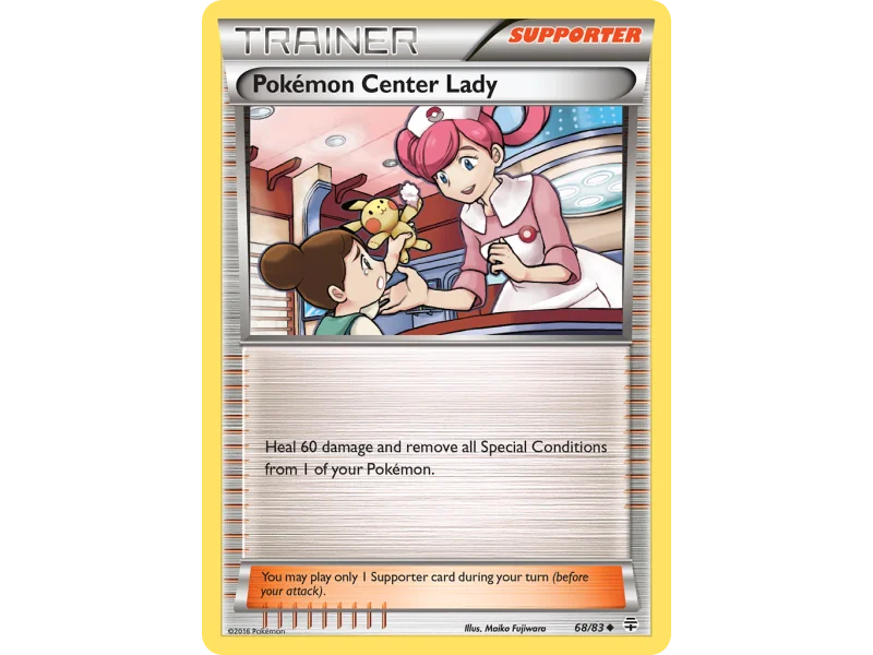 Pokémon Center Lady (Reverse Holo)