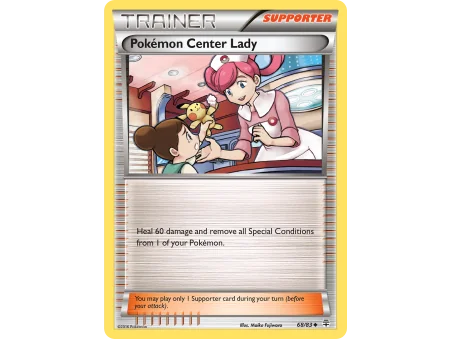 Pokémon Center Lady (Reverse Holo)