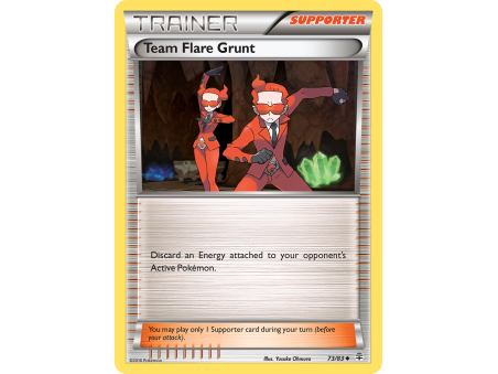 Team Flare Grunt (Reverse Holo)
