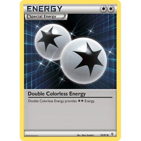 Double Colorless Energy