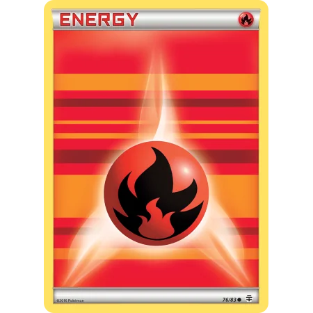Fire Energy (Reverse Holo)