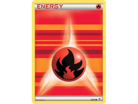Fire Energy (Reverse Holo)