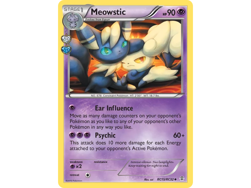 Meowstic (Reverse Holo)