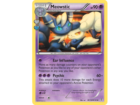 Meowstic (Reverse Holo)