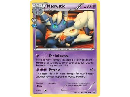 Meowstic (Reverse Holo)