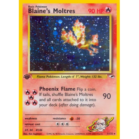 Blaine's Moltres (Holo)