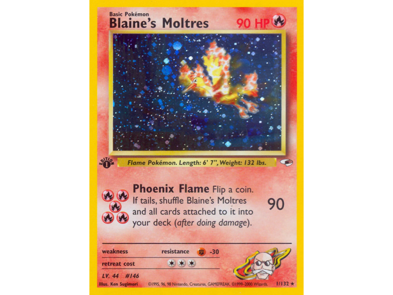 Blaine's Moltres (Holo)