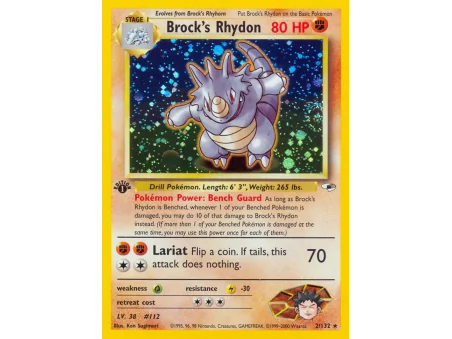 Brock's Rhydon (Holo)