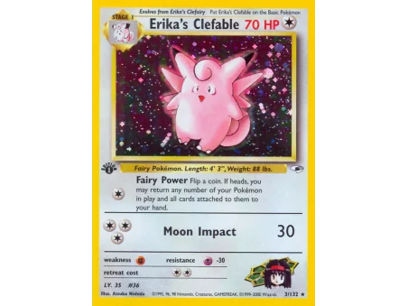 Erika's Clefable (Holo)