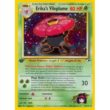 Erika's Vileplume (Holo)