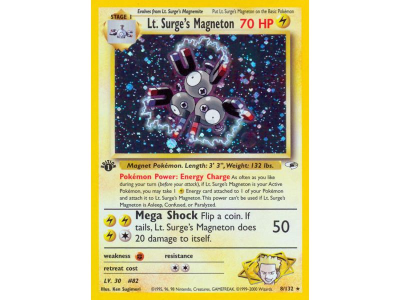 Lt. Surge's Magneton (Holo)