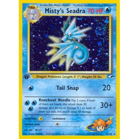 Misty's Seadra (Holo)