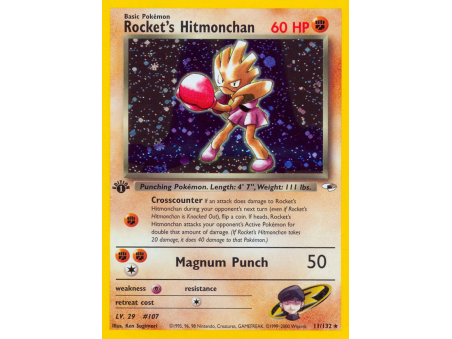 Rocket's Hitmonchan (Holo)