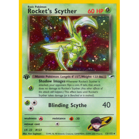 Rocket's Scyther (Holo)