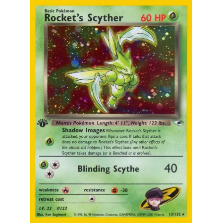Rocket's Scyther (Holo)