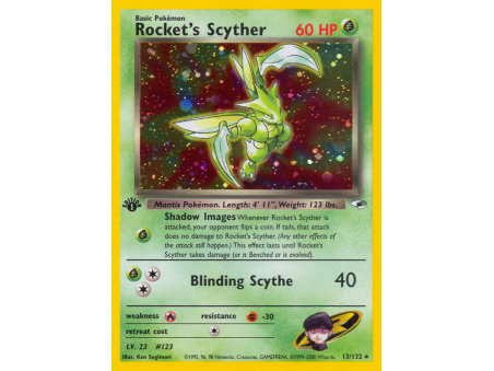 Rocket's Scyther (Holo)
