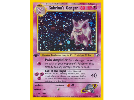 Sabrina's Gengar (Holo)