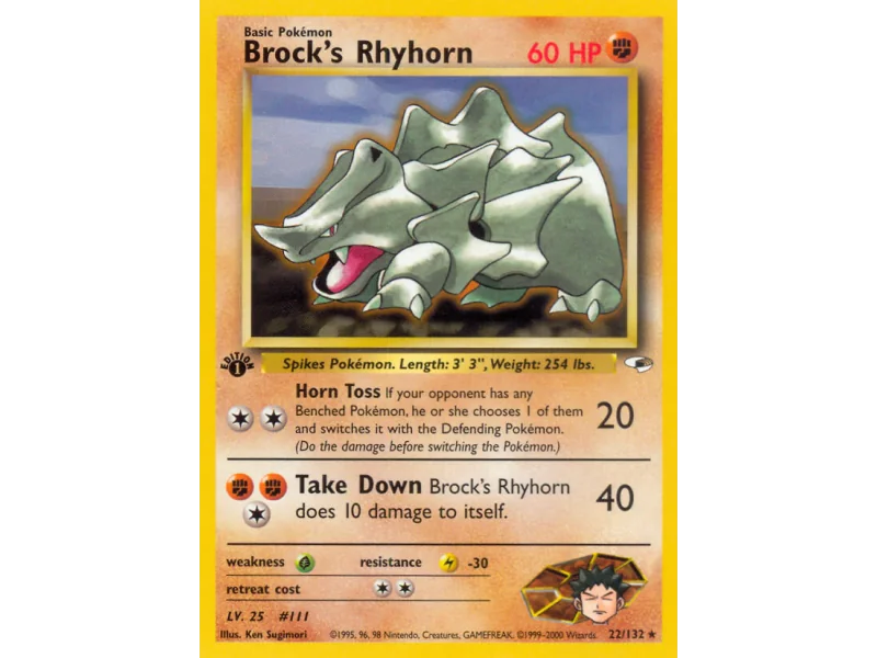 Brock's Rhyhorn