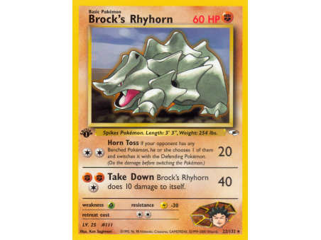 Brock's Rhyhorn