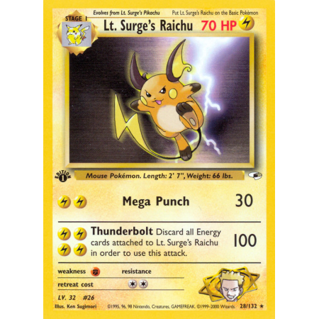 Lt. Surge's Raichu