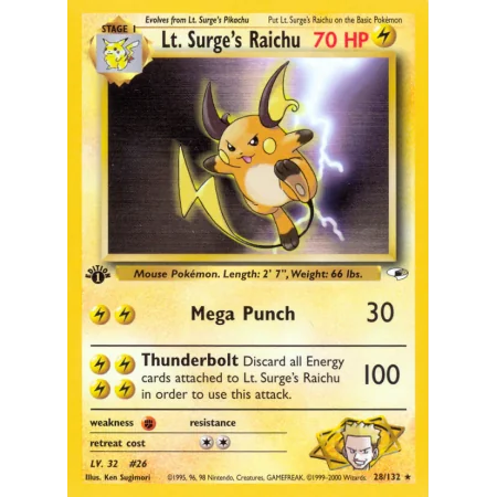Lt. Surge's Raichu