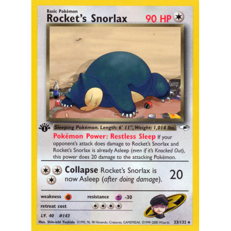 Rocket's Snorlax